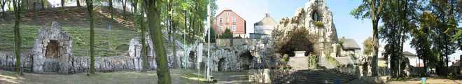 grota lurdzka - gora sw. anny