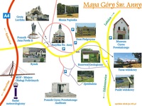 mapa gory sw. anny