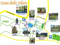 Mapa Kamienia Śląskiego mapa kamienia slaskiego