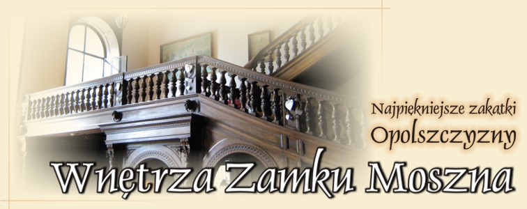zamek moszna - wnetrza