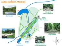 Mapa parku w Mosznej mapa parku w mosznej