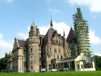 Zamek Moszna - remont zamek moszna