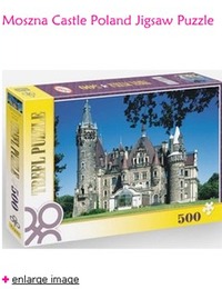 Puzzle - Zamek Moszna zamek moszna